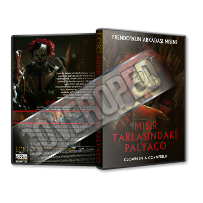 Mısır Tarlasındaki Palyaço - Clown In A Cornfield - 2025 Türkçe Dvd Cover Tasarımı